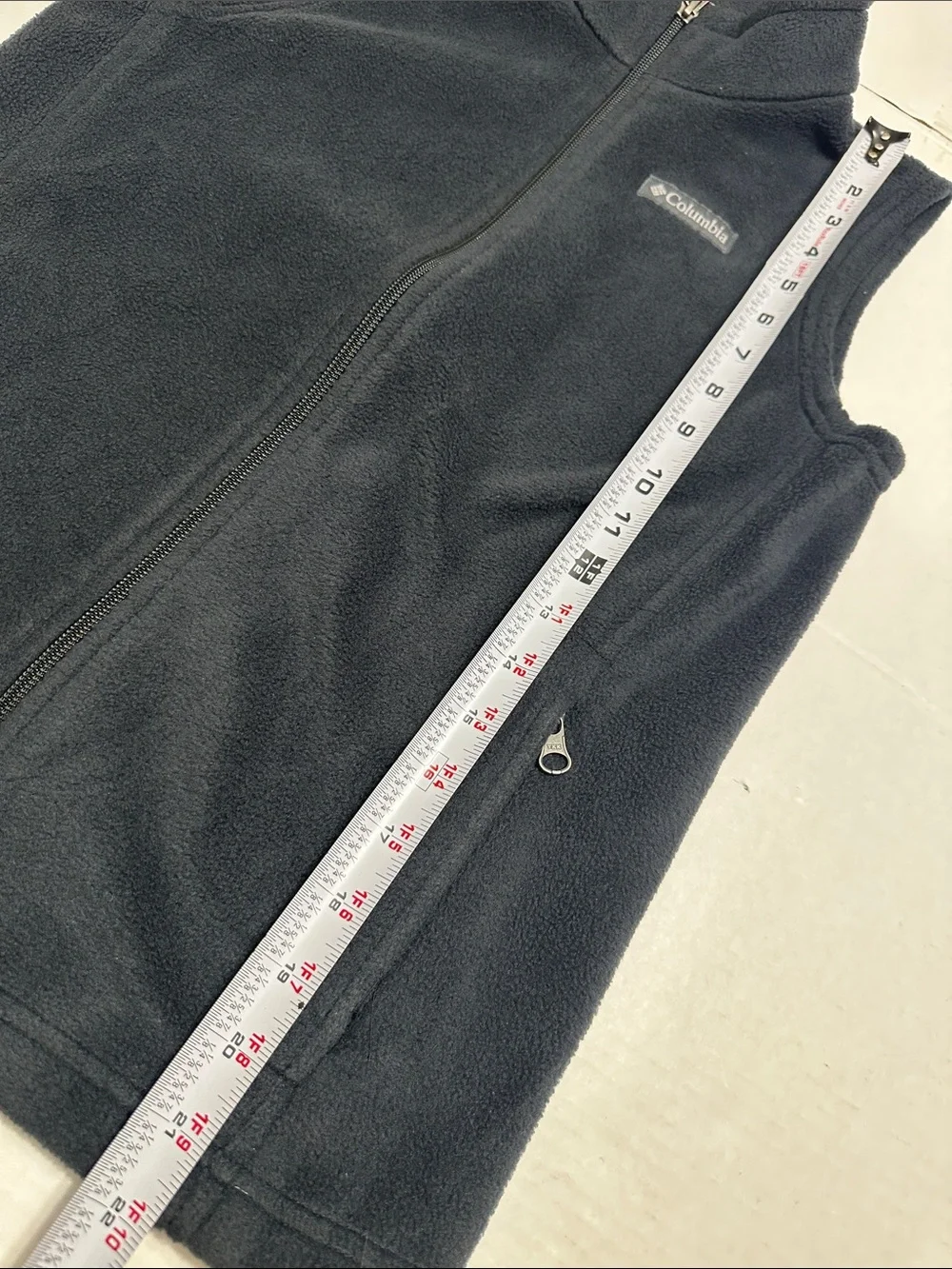 Columbia Youth Kids Fleece Ves Size Medium 10/12 Full Zip Pockets
